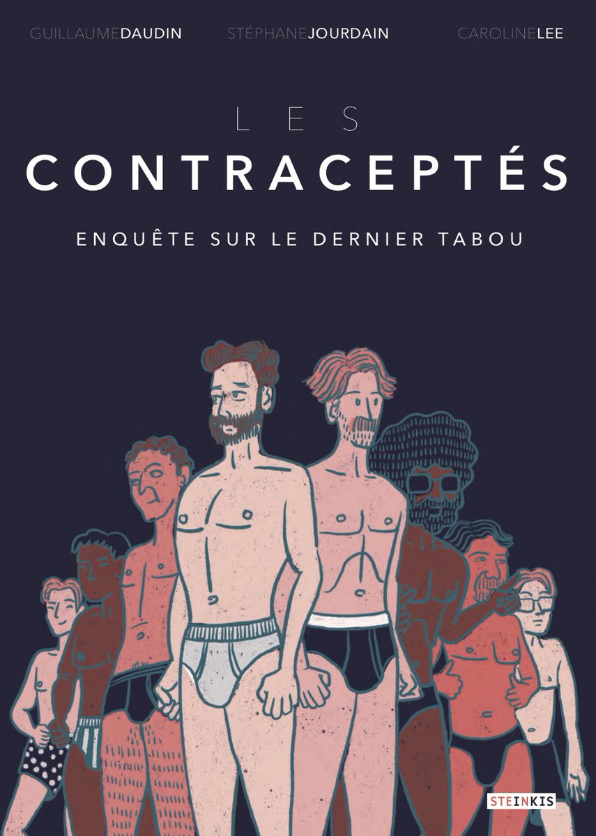 📣 📣Je suis hyper heureux de vous annoncer que <a href="/GuillaumeDaudin/">Guillaume Daudin</a> <a href="/piccolaninja/">caroline lee</a> et moi allons publier une enquête, sous forme de roman graphique, sur la contraception au masculin. "Les Contraceptés, enquête sur le dernier tabou" sort le 7 octobre chez <a href="/Steinkis/">Steinkis éditions</a>