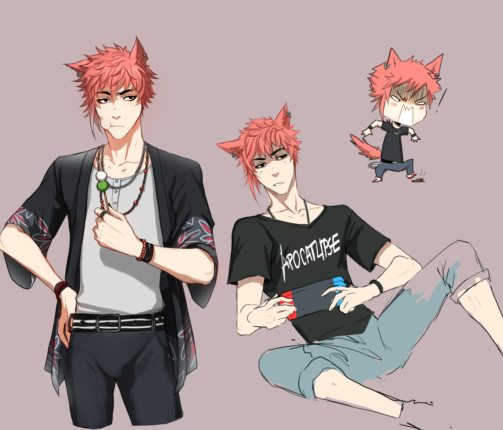 Cat boy anime deals