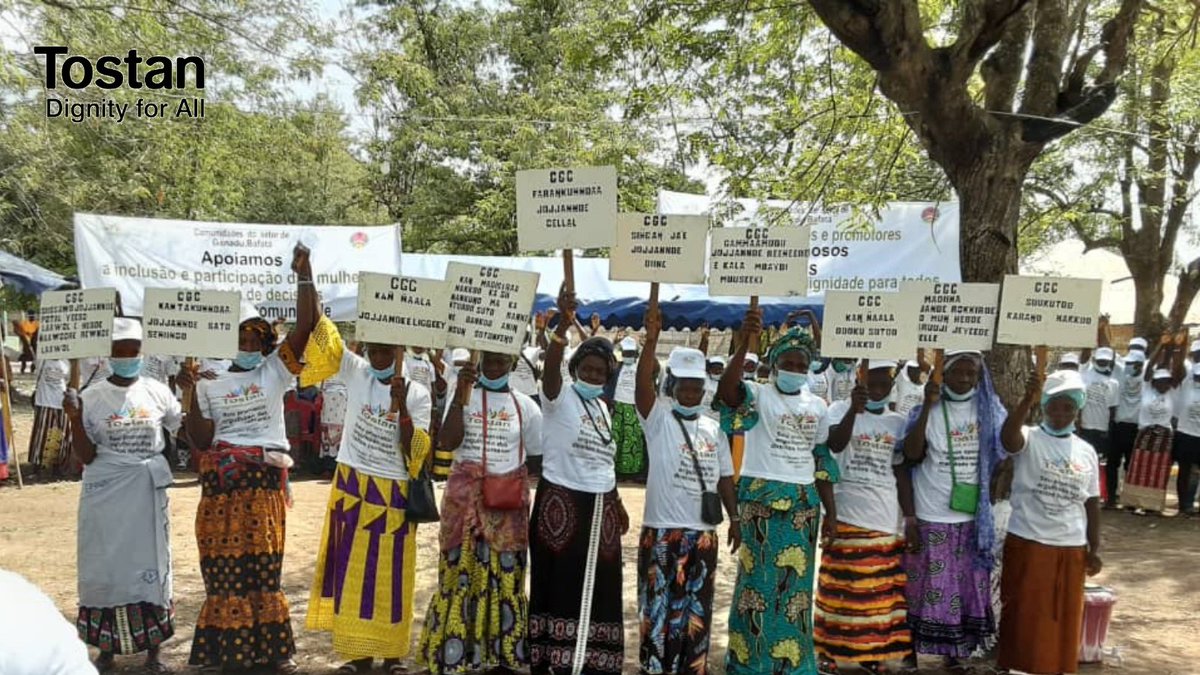 Another 27 communities declared their commitment to abandon harmful practices in Ganatu, #GuineaBissau 🇬🇼

#EndFGC #EndChildMarriage #DignityForAll