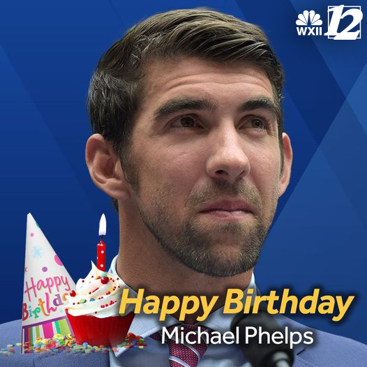 Happy 36th birthday to Michael Phelps! 