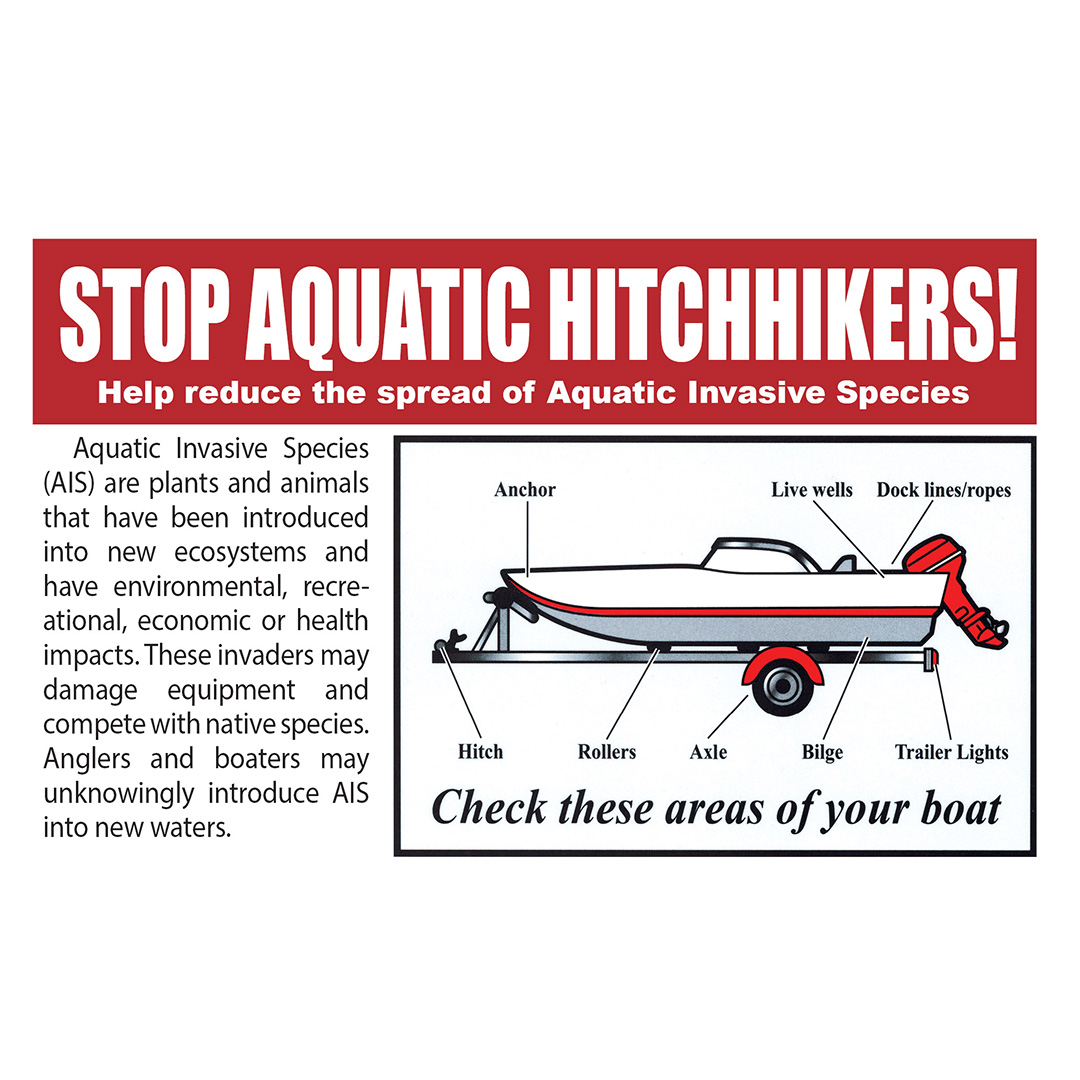Aquatic invasive species can move between bodies of water as easily as hitching a ride on a boat propeller. Make sure you’re doing your part to prevent the spread of #AIS by simply taking the steps to #CleanDrainDry your boat. 
Learn more at: ow.ly/NEmr50FhAg4