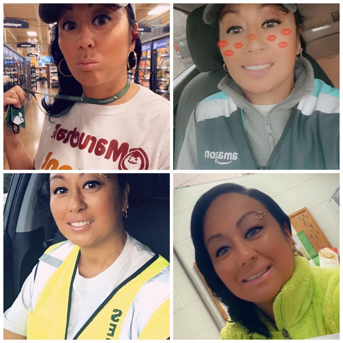 Lyhh76's tweet photo. I got 8 jobs lol ๐ I am exhausted but my storms will never get my kids wet hopefully! #AllIKnowIsHustle #MasterScheduler #Amazon #Instacart #Security #Uber #Lyft #DoorDash #GrubHub #FullTimeMom https://t.co/aDq3974923