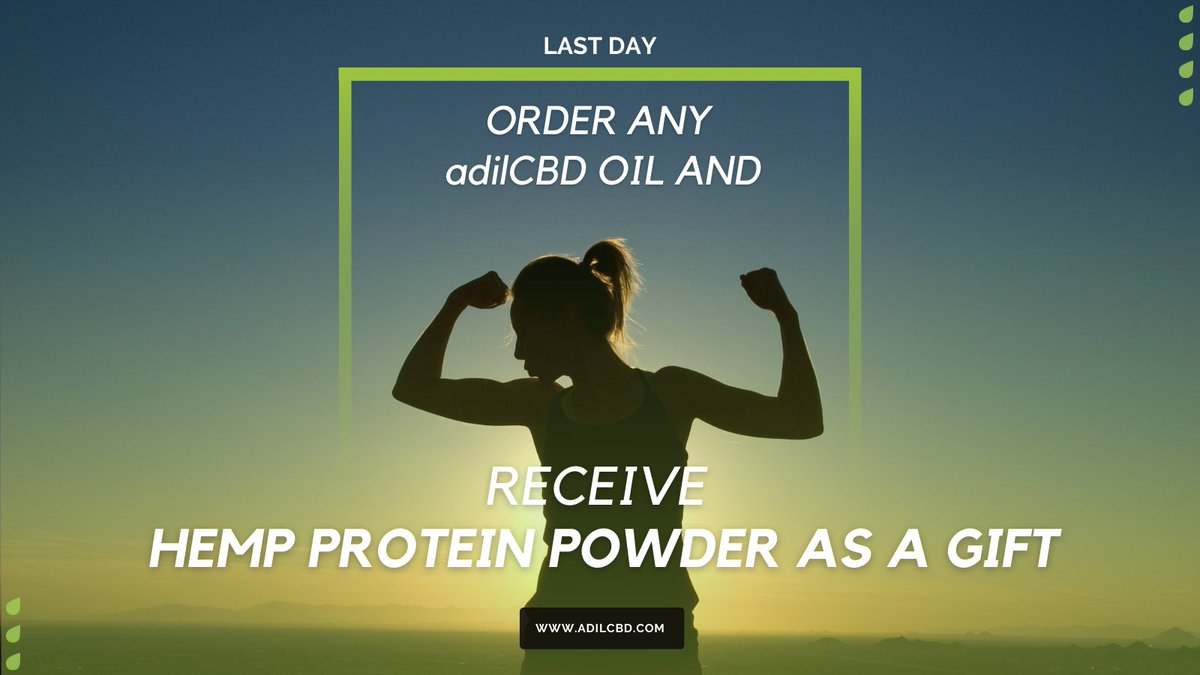 adilcbd's tweet photo. Today is your last chance to receive 🎁 a #gift when ordering #adilCBD oil! 💥

SHOP HERE: https://t.co/fw5Uu2SruQ

#health #CBD #free #adilcbd #plantbase #hempprotein #vegan #cbdoil https://t.co/mJARBysqyF