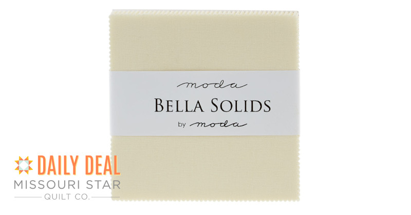 MissouriQuiltCo's tweet photo. Add to your solids stash with today’s Daily Deal, the Bella Solids Snow Charm Pack 5” Squares! Perfect for any of your next projects, grab two at the Daily Deal price now! https://t.co/mSWHC2DcMe (Valid 06/30/21 while supplies last) https://t.co/KgmW8pB9v0