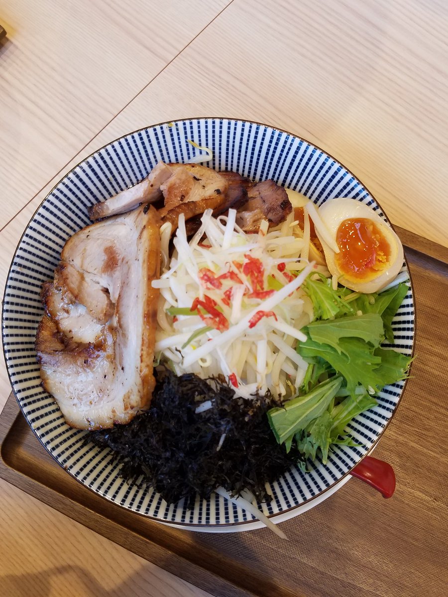 武士道 無類のラーメン好き 無類のラーメン好き 21 Season 1 No 48 久しぶりの夜ラー 新潟市東区 新店 焼きあごらーめん小池 特製あご出汁つけ麺 1270円 ひやもり 特盛 2玉 150円 3 8 ボリューム満点 ひやもりの 〆が良かったら