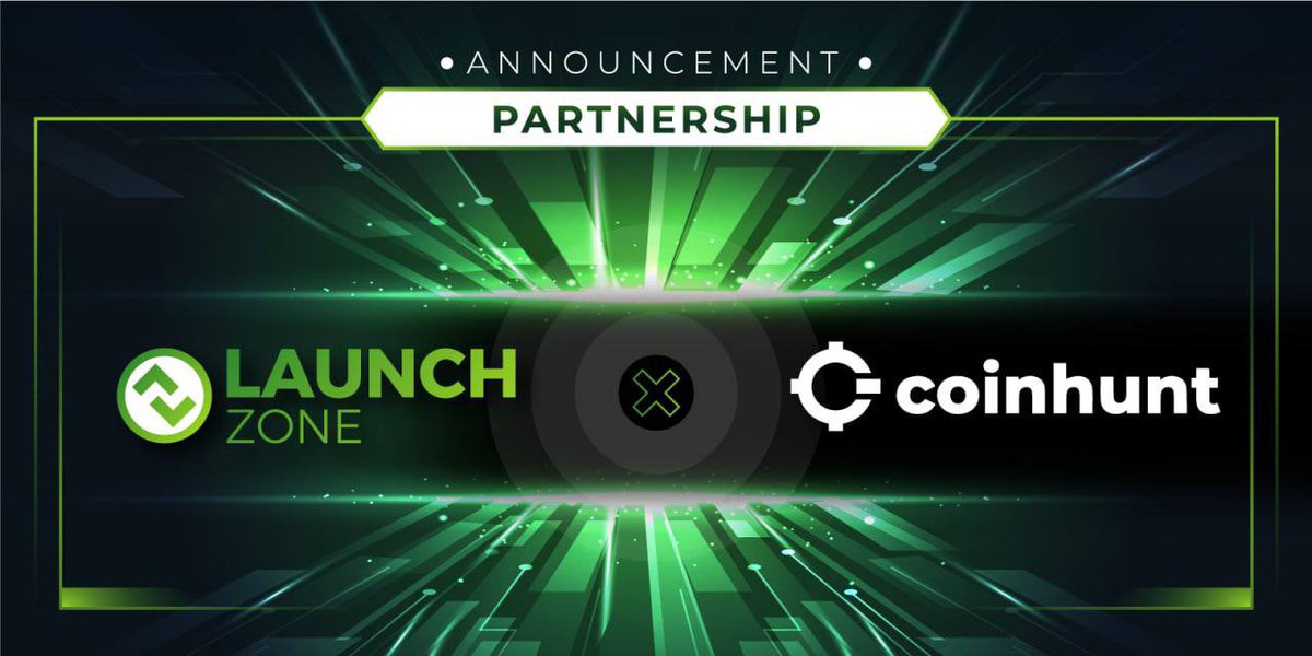 .<a href="/launchzoneann/">LaunchZone (LZ.finance)</a> announced strategic partnership with <a href="/CoinhuntCC/">Coinhunt</a>!
Coinhunt is the first community based coin listing and voting platform.

#BinanceSmartChain #BSC #DeFi #BNB $BSCX $BNB #BSCX