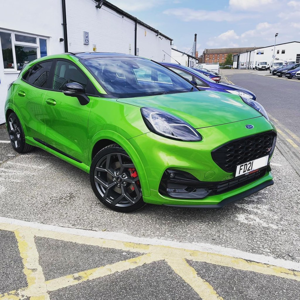 TCHarrisonFord's tweet photo. Tom picked up this beauty from our Burton dealership last month... we hope you are loving your new set of wheels! 🤩 https://t.co/6EGL7D85AC