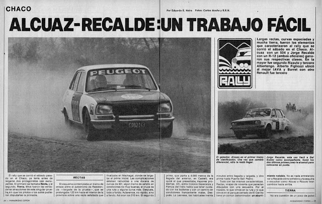 AlcuazPancho's tweet photo. 1980. Rally del Chaco. estaba previsto que gane Garro ya que "Pancho" había sumado suficiente con el triunfo en San Luis y el 2° puesto en la Manzana pero Garro también rompíó el diferencial y el único de repuesto ya lo había usado "Pancho". La suerte del campeón? https://t.co/eKujq3vVST