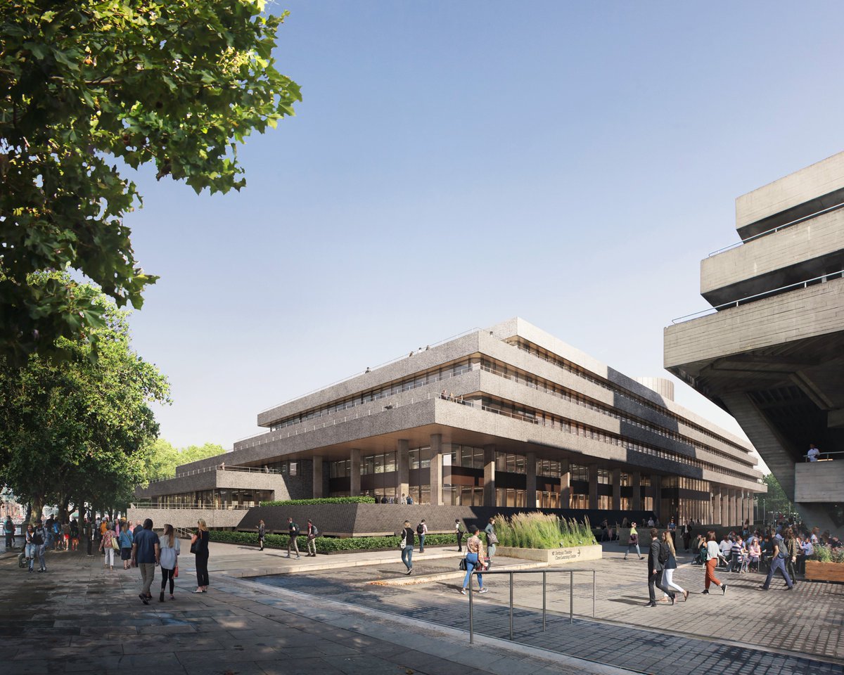 Our proposals for the refurbishment and extension of 76 Upper Ground, originally designed by Denys Lasdun and known as the IBM Building, have been unanimously approved by the London borough of Lambeth’s Planning Committee. 
ahmm.co.uk/news/2021/plan…