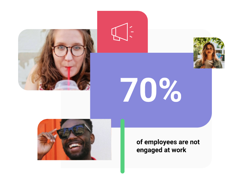 eXoPlatform's tweet photo. Get this: 70% of employees are not engaged at their work
How to adress such a challenge then? 
💡Learn more about our solutions for employee engagement and communications: https://t.co/OHjSWgOd8T
#EmployeeEngagement #InternalComms https://t.co/7aLene735o