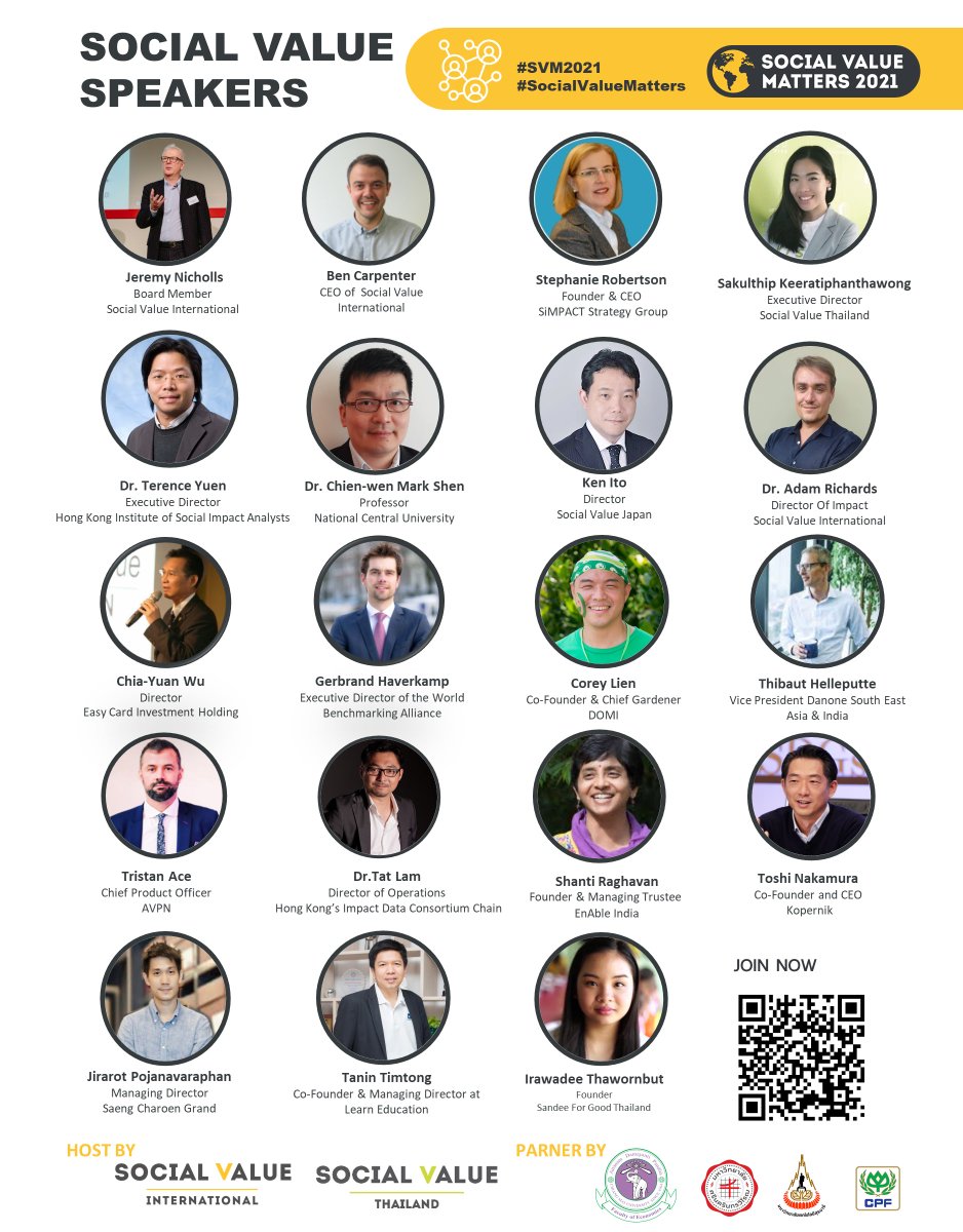 socialvalueth's tweet photo. What's Happen in #SVM2021 Together? We can create change, but only if we take action. By attending SVM2021 you will be part of the global movement that is leading this transition.
⚡️ Flash Tickets (Save-25%) until 30th Jun 2021 https://t.co/Wcs2C05wNi 
#SocialValueMatters https://t.co/zxcOKAhkfU