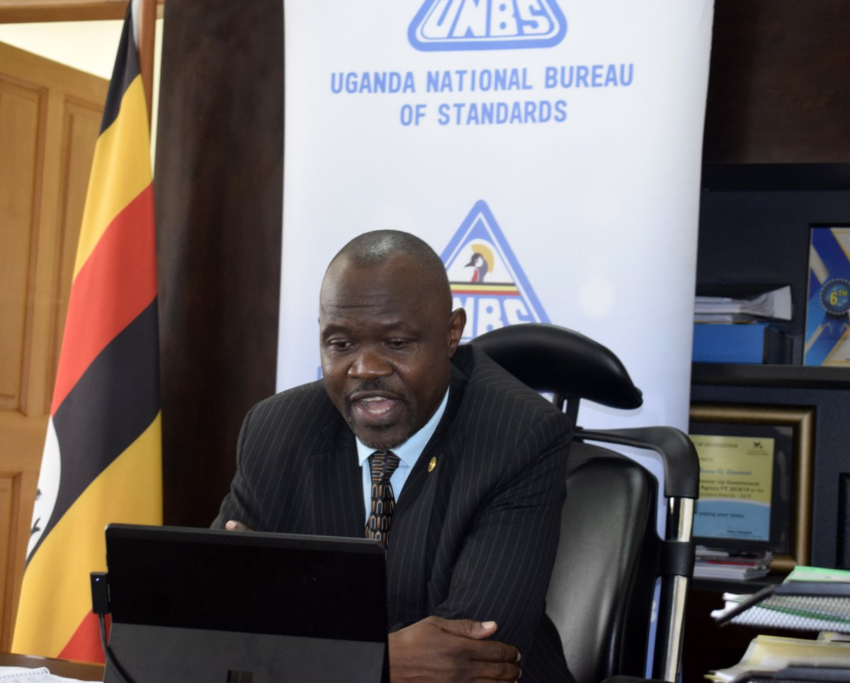 UNBSug's tweet photo. UNBS is also pushing for the One standard, One market movement at the continental level under the African Organisation for Standardisation (@ARSO_1977 ). This will enable free movement of MSMEs' goods in ARSO member states across the continent - Mr. David Livingstone Ebiru. https://t.co/R3DA9orWbg