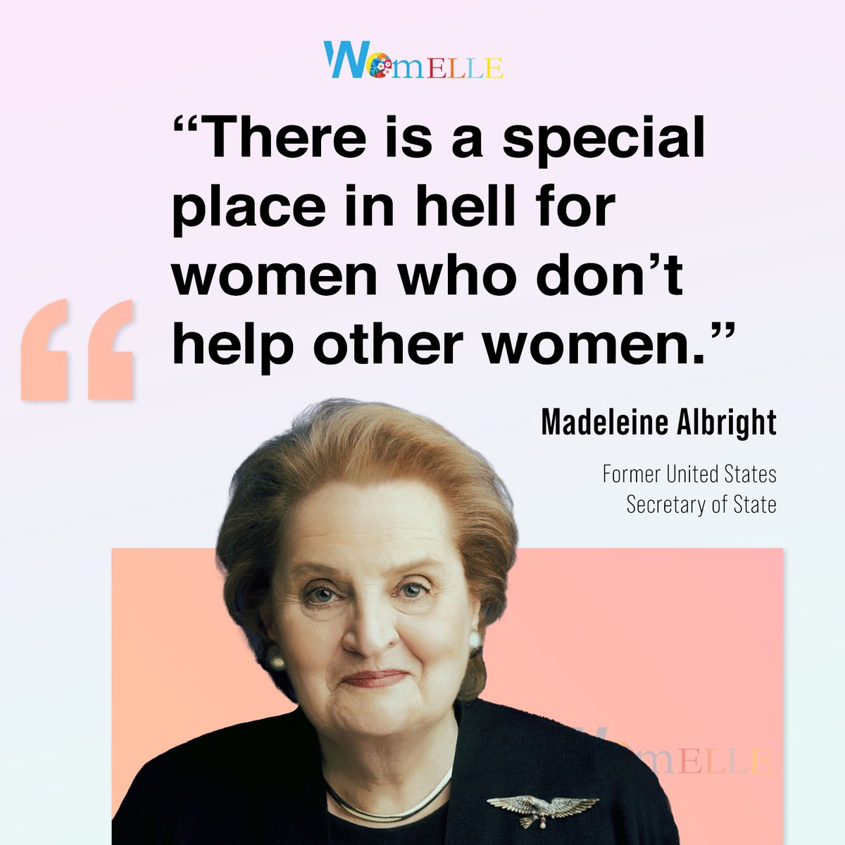 womelle's tweet photo. Yep, she said it! 

#businesswomen #womenhelpingwomen #sheowns https://t.co/WDcFsYgaYe