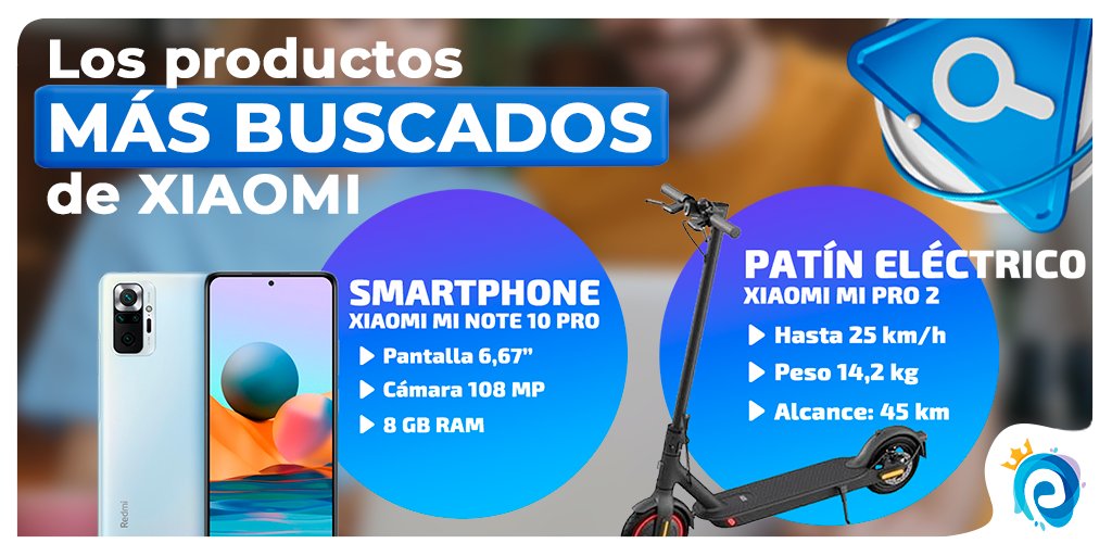 ElectroKing_Ele's tweet photo. #FelizMiércoles

Desde Electroking te contamos los ⚡ productos @XiaomiEspana ⚡ más buscados de la marca en nuestra tienda online: https://t.co/ScLacVsvKw

¿También te gusta esta marca tan conocida?

#xiaomi #patineteelectrico #smartphonexiaomi https://t.co/2KtYYCbril