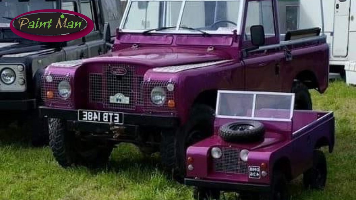 NorthNottsBC's tweet photo. Do you have a #Toylander that needs a bit of a paint upgrade? Then check out the Toylander paint kits from @PaintmanPaint There's everything you need for the perfect finish. To see more visit https://t.co/RxEzmOBJvI
#LandyLove #LandroverClub #Landrover #restoration #PaintKit https://t.co/7voslQzJ2g