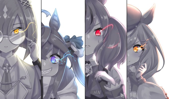 #今月描いた絵を晒そう
カノープスと肌色なプリコネ 