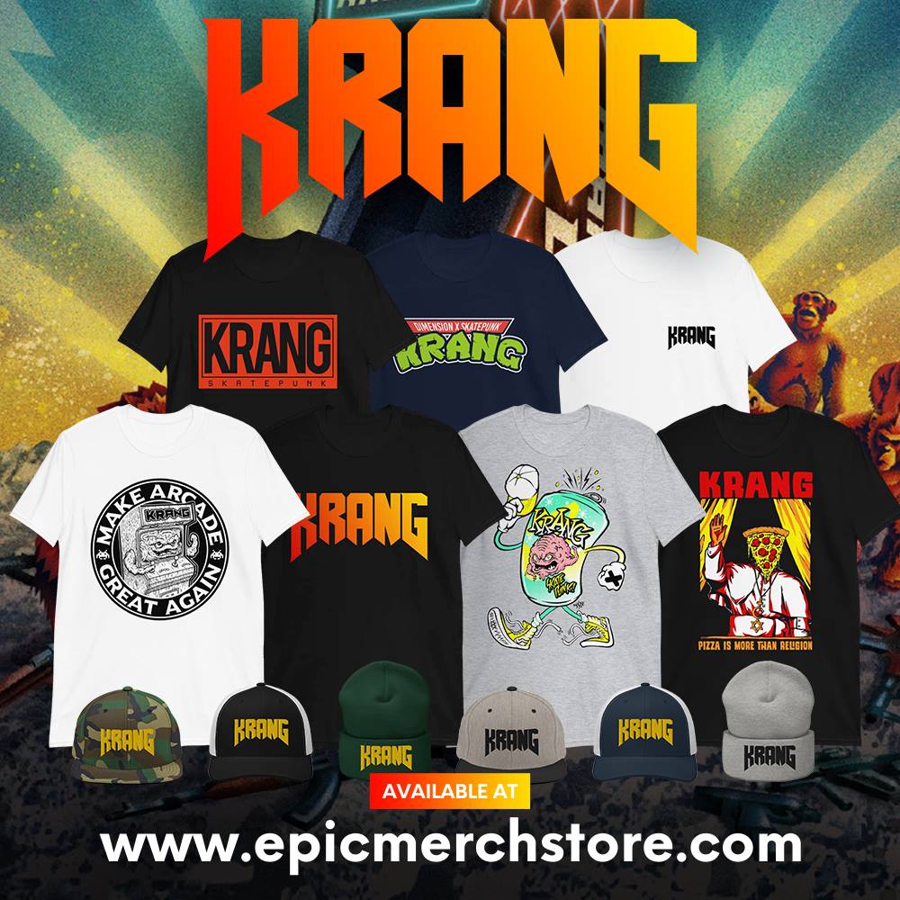 From Czech Republic we present you punkrockers: KRANG
Their latest album 'Make Arcade Great Again' was released on Sound Speed Records and is one of the best punkrock albums so far in 2021!

epicmerchstore.com/collection/art…
Worldwide flat rate shipping!
