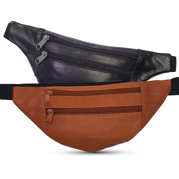 Leren heuptasjes € 3,95  - Zwart &amp; Cognac - mailchi.mp/e-belts.nl/24-…