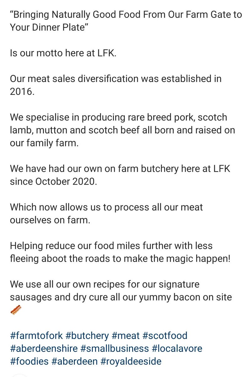 As #foodies ourselves we really enjoy following the journeys of our customers...

#perksofthejob #farmtofork #fieldtofork #gatetoplate #butcher #butchery #provenance #terroir #foodmiles