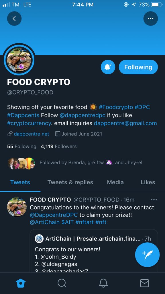 Anee03Katie's tweet photo. @CiervoKing @CRYPTO_FOOD Done hoping i won goodluck to us ❤️🙏☘️ https://t.co/prWvhgEqT7