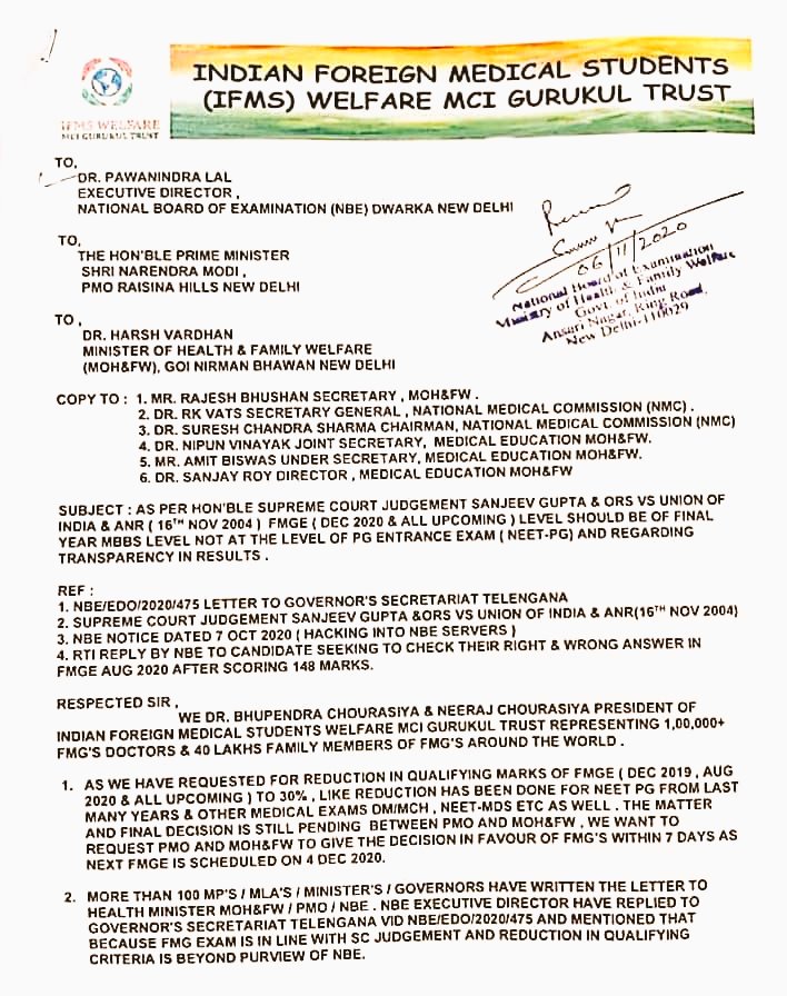 nitvan777's tweet photo. Common #fmgs let raise our voice for 30% now or never 
We deserve justice passing percentage should be 30%
Who passed please support for 30% @fmgindiaunited @UnitedIndianFMG @doctorssforum @PMOIndia #FMGE2021 #FMGE #FMGEREDUCETO30 https://t.co/XpqXBgEfMn