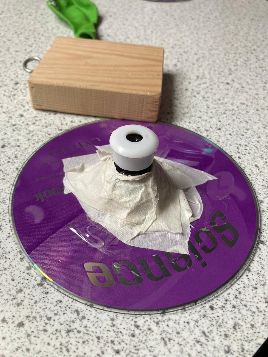 HHSScientists's tweet photo. Students were making hovercrafts for Science Club!  @HHSHaringey https://t.co/BrPtsxy56V