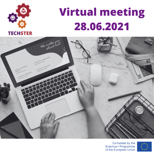 techstereu's tweet image. 💻Partners had a virtual meeting to discuss about the TECHSTER Teacher Guide which aims to help tech teachers integrate 15 innovative tools in their classroom. This will help students improve their entrepreneurial and soft skills and be ready to enter the labour market!