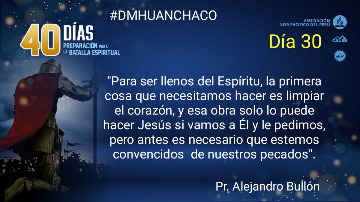 Cómo ser llenos del Espíritu Santo #ANoP  #UPN #LaArmaduraDeDios #JornadaDe40Dias <a href="/Faby_Magallanes/">Fabiola Magallanes</a> <a href="/A_LittleSunShy/">Sollange Brenis</a> <a href="/PatrickBM1/">Patrick BM</a>