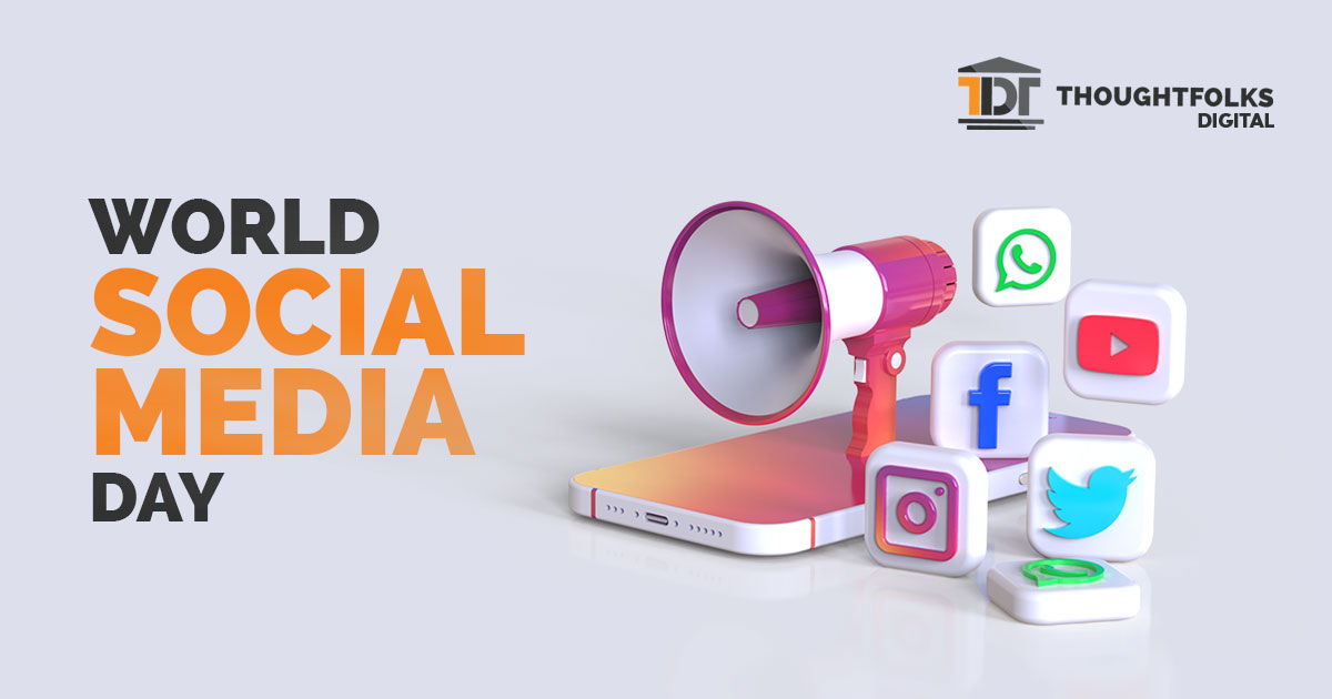Social Media - Scroll and refresh at your pace but, comment and share responsibly!

#WorldSocialMediaDay #WorldSocialMediaDay2021 #ThoughtFolksDigital
