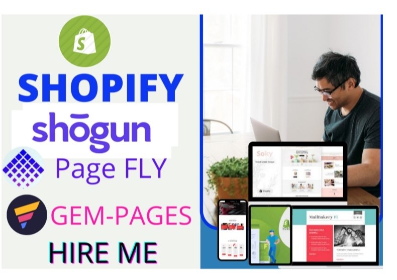 50% Off for the next 7 days- I will Create Shopify landing page by Pagefly, Shogun, and Gampages.

Portfolio 

Gibsgrooming.com
Pawprintsby.com
Brooklyncandlestudio.com

Hire me:fiverr.com/share/BmPX3k

#shogun #shopifyLandingPage #gampages #zipiflyPage #pagefly