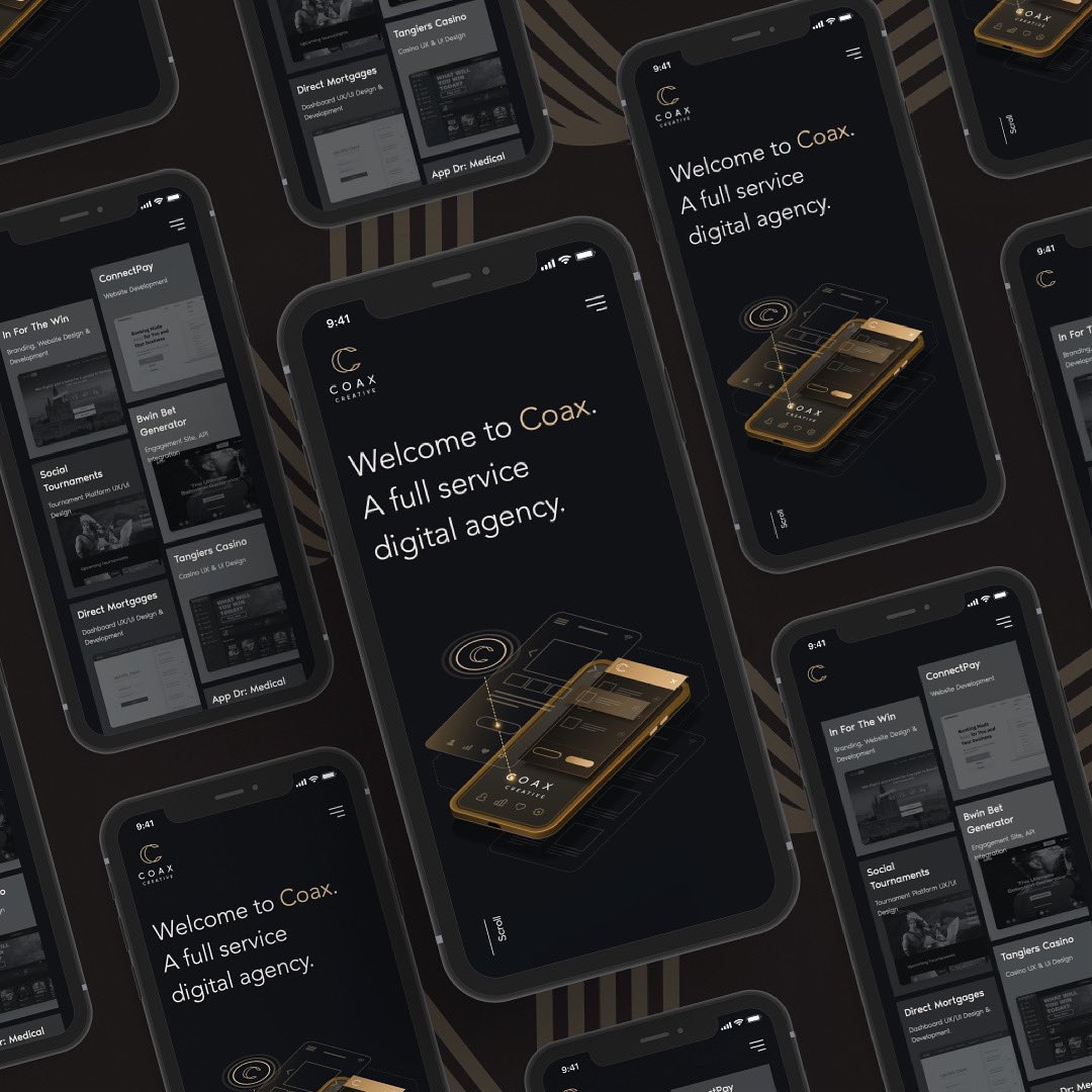 CoaxCreative's tweet image. 𝙒𝙚𝙡𝙘𝙤𝙢𝙚 𝙩𝙤 𝘾𝙊𝘼𝙓.
A full service digital agency.

We create bespoke #digital designs,
platforms and products. Get in touch if you need help with:
•Branding
•Website development 
•Design 
•App development 
•Strategy

Head to our #website, link in bio.