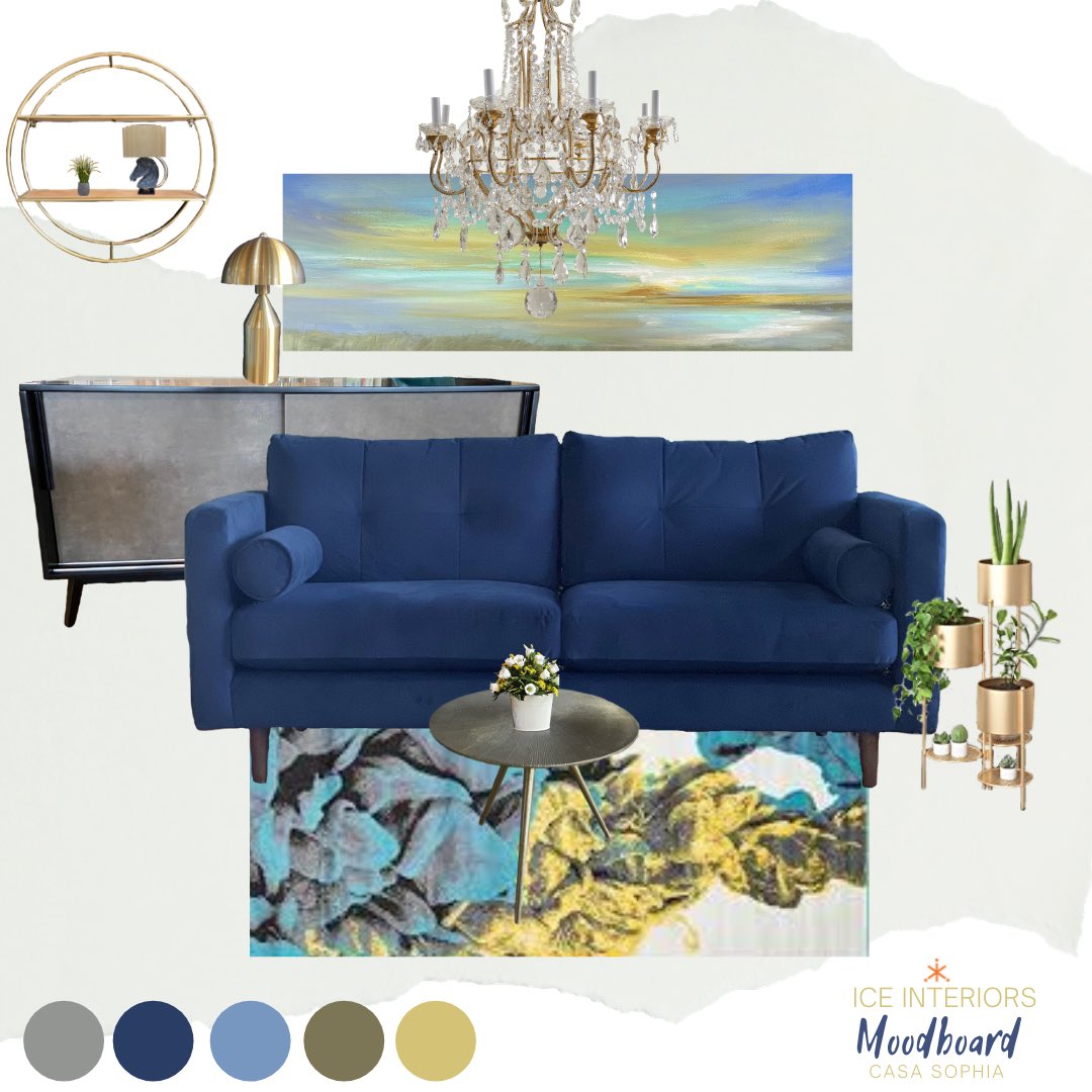 iceinteriors_rm's tweet photo. Casa Sophia moodboard✨
Our new arrivals are making a big statement! 
Products in the moodboard : 
-Sophia sofa
-Florence sideboard
-Light Waves canvas print 
-Gold wall shelf
-Gold side lamp 
-Brass coffee table 

Visit our website to see our new ranges
https://t.co/lbAYJRlXMX https://t.co/5ttIUUgWMn