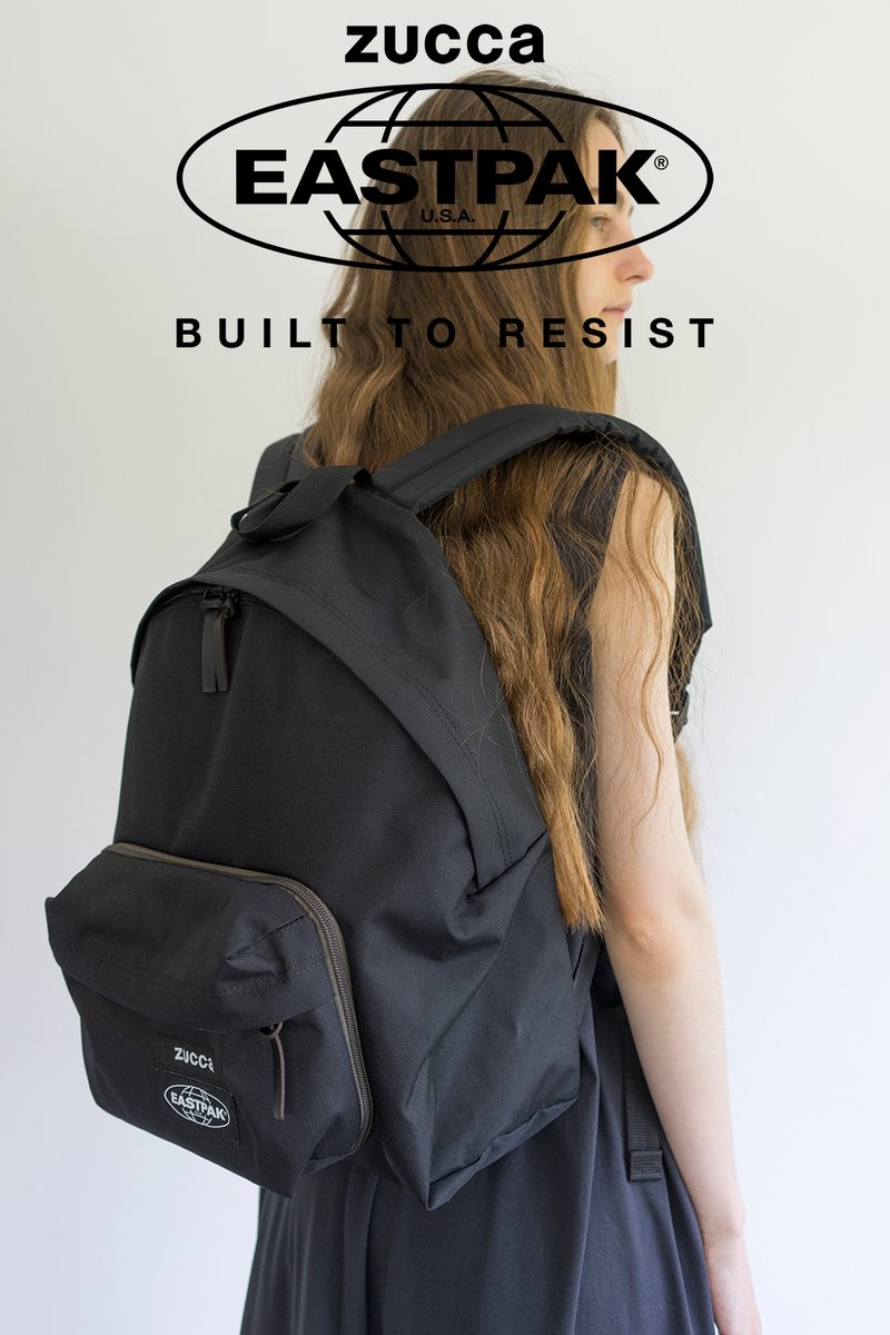 ZUCCa_OFFICIAL's tweet photo. 1952年創業、アメリカを代表する老舗バッグメーカー『イーストパック（EASTPAK）』とズッカによるコラボレーションバックパックを7月7日(水)に発売いたします。https://t.co/U5heThw9hC   #builttoresist #eastpak https://t.co/mXyoy8aMgo