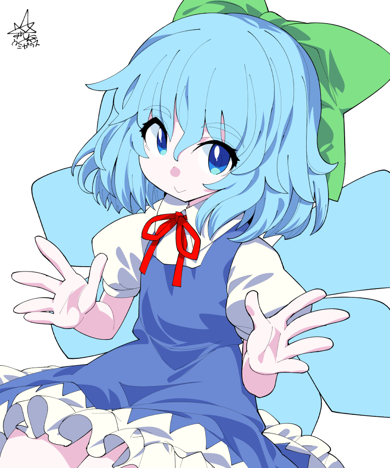 今日は暑っついなぁとチルノちゃん。まだ途中です🍧 