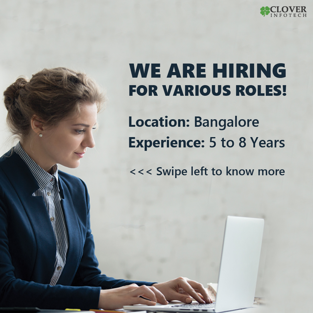 _CloverInfotech's tweet photo. Check &amp; apply now 👉 https://t.co/BOBE5d7f0x or send your CVs to socialhire@cloverinfotech.com

#bangalorejobopening #oracle #ERP #EBS #supplychain #tester #AXDeveloper #Applicationdeveloper #plsql #oracleerp #oracleebs #oraclescm #javadeveloper #javadevelopers #java #javascript https://t.co/978AuQrUBd