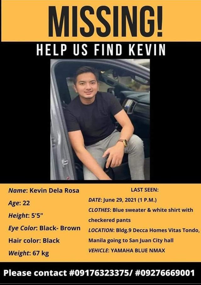 TIPinhenyero's tweet photo. Tulungan natin ang pamilya ni kevin at kapwa mag-aaral natin siya sa TIP-MNL kampus. Kung may nakakita man sa kaniya pag bigay alam lang sa nakalagay na numero sa litrato. https://t.co/MAK8OLgpnM