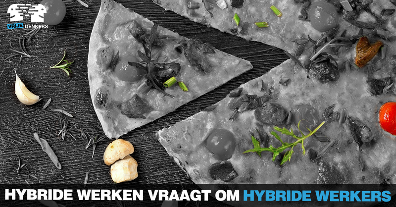 We zijn op zoek naar hoe we het beste kunnen werken: thuis, op kantoor of een hybride vorm hiervan. De focus ligt dan al snel op de faciliteiten om dit hybride werken vorm te geven, maar de belangrijkste factor blijft toch echt de mens: de hybride werker

vrijedenkers.nl/hybride-werken…