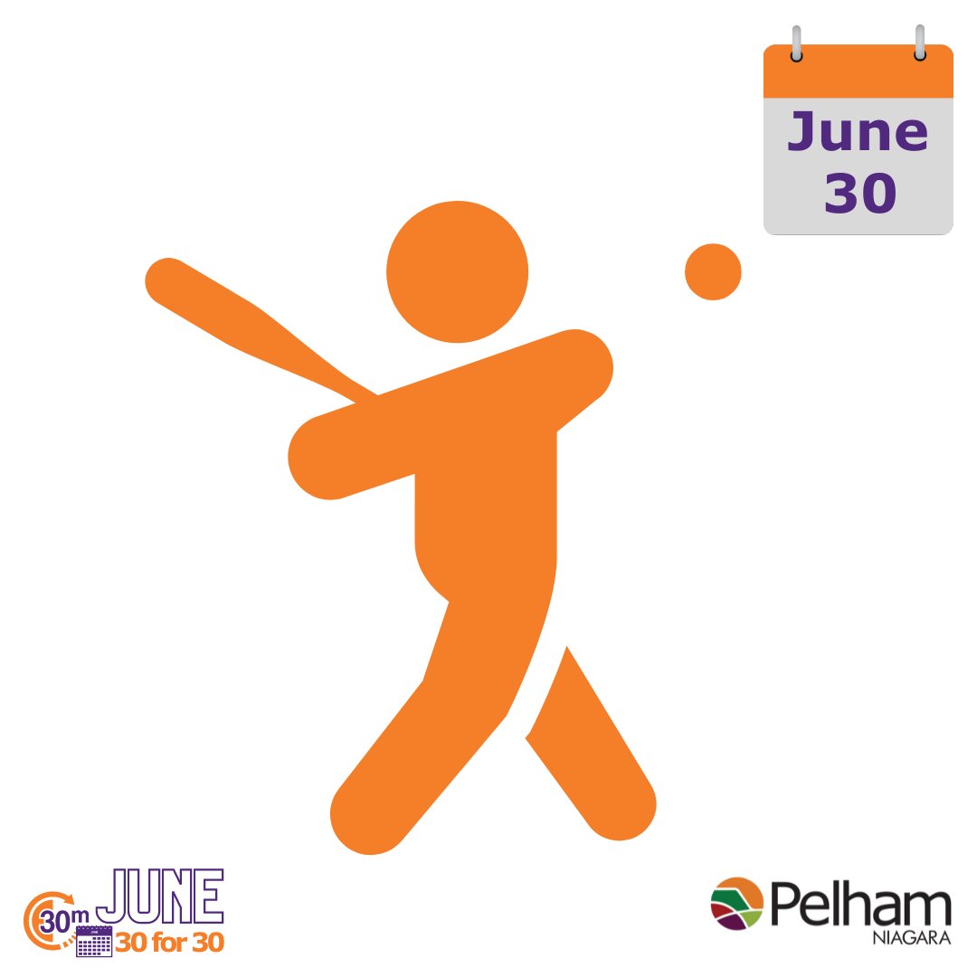 TownOfPelham's tweet photo. Pelham hit it out of the park! What a great "run" of activity for Pelham! There is still time for a final "swing" of minutes, submit yours and make sure to update your ParticipACTION app to make your minutes count! #inittowinin #communitybetter https://t.co/t5N67MPKwI