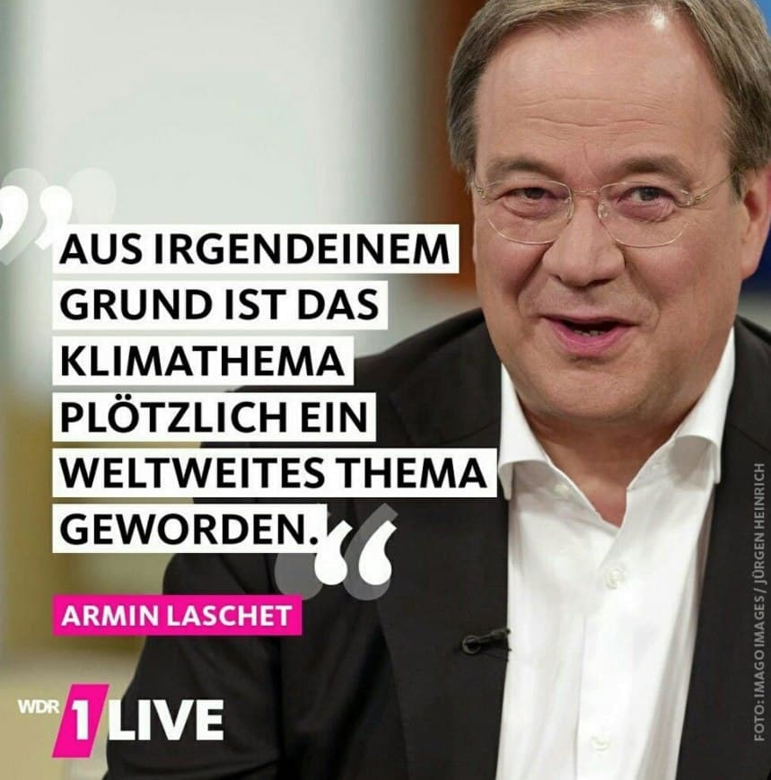 Warum kann jemand nach so einem Statement in der CDU Kanzlerkandidat werden? #LaschetVerhindern
