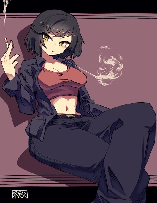 SkebでSatoriさん(@SatoriRobot )のオリキャラちゃん描かせていただきました!ありがとうございます! 