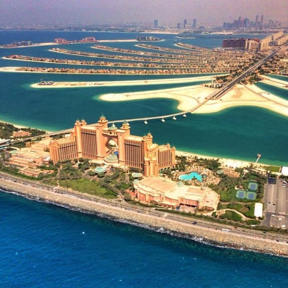 Palm Jumeirah, Dubai 😍❤️✈️