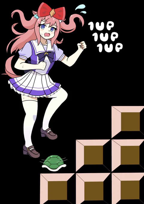 尊死に備えるアグネスデジタル
 #ウマ娘 