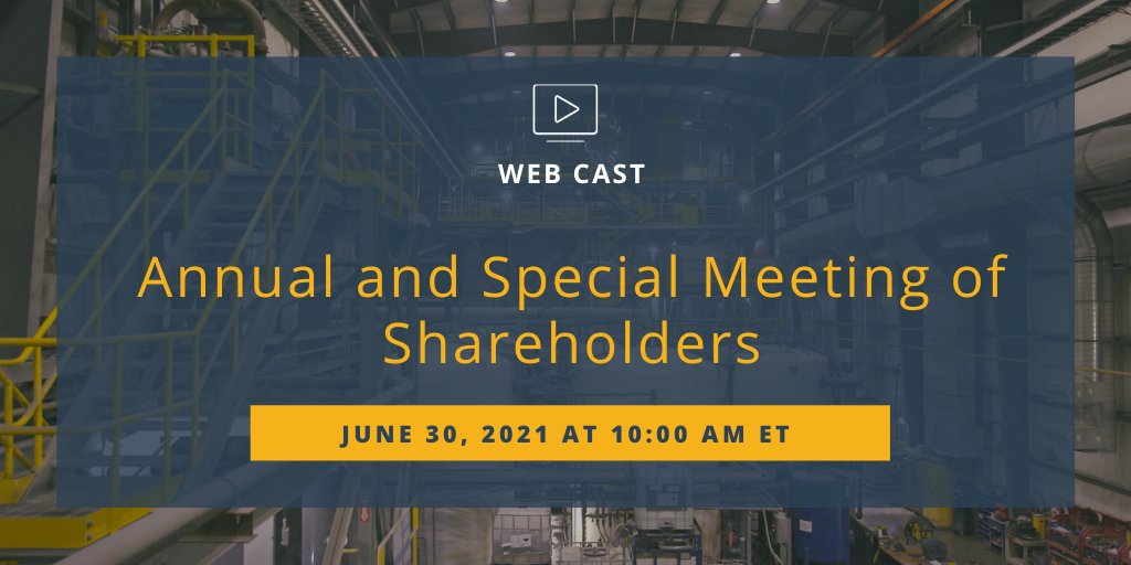 HarteGold's tweet photo. Our Annual and Special Meeting of Shareholders is today, 10:00am ET. 

You can access the virtual event here: https://t.co/VunaWEou81

$HRT https://t.co/ywfqQXCi3J