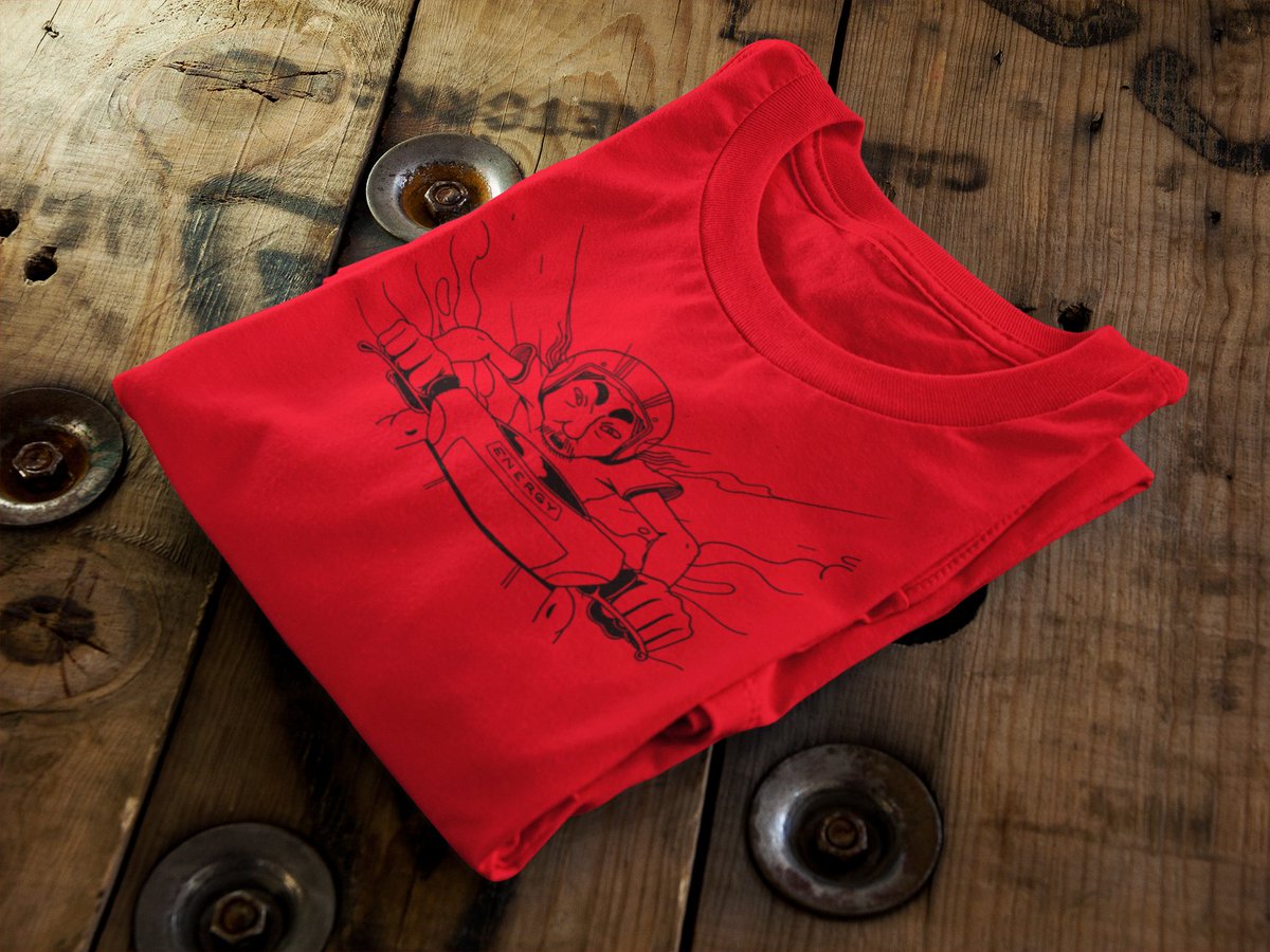 energythefilm's tweet photo. Help make it happen for ENERGY: A DOCUMENTARY ABOUT DAMO SUZUKI on @indiegogo https://t.co/vr9SU3p6bv
Inspired by @MrToolan and his love for red #tshirts !
•NEW PERK•- LINK ABOVE! #REDTSHIRT #WEGOTMERCH🎶 #BIKER #DREAMSEQUENCE https://t.co/AG7MQK9hRI
