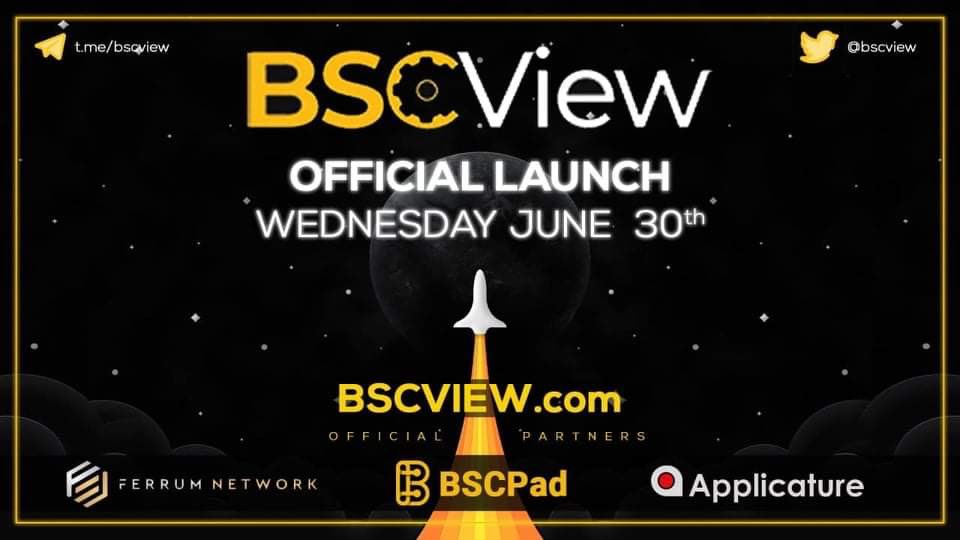 Bmalkawii's tweet photo. @AltCryptoGems @bscview launch is today, tiny market cap, amazing product and team. It’s a steal! https://t.co/NIqCt0X1z0