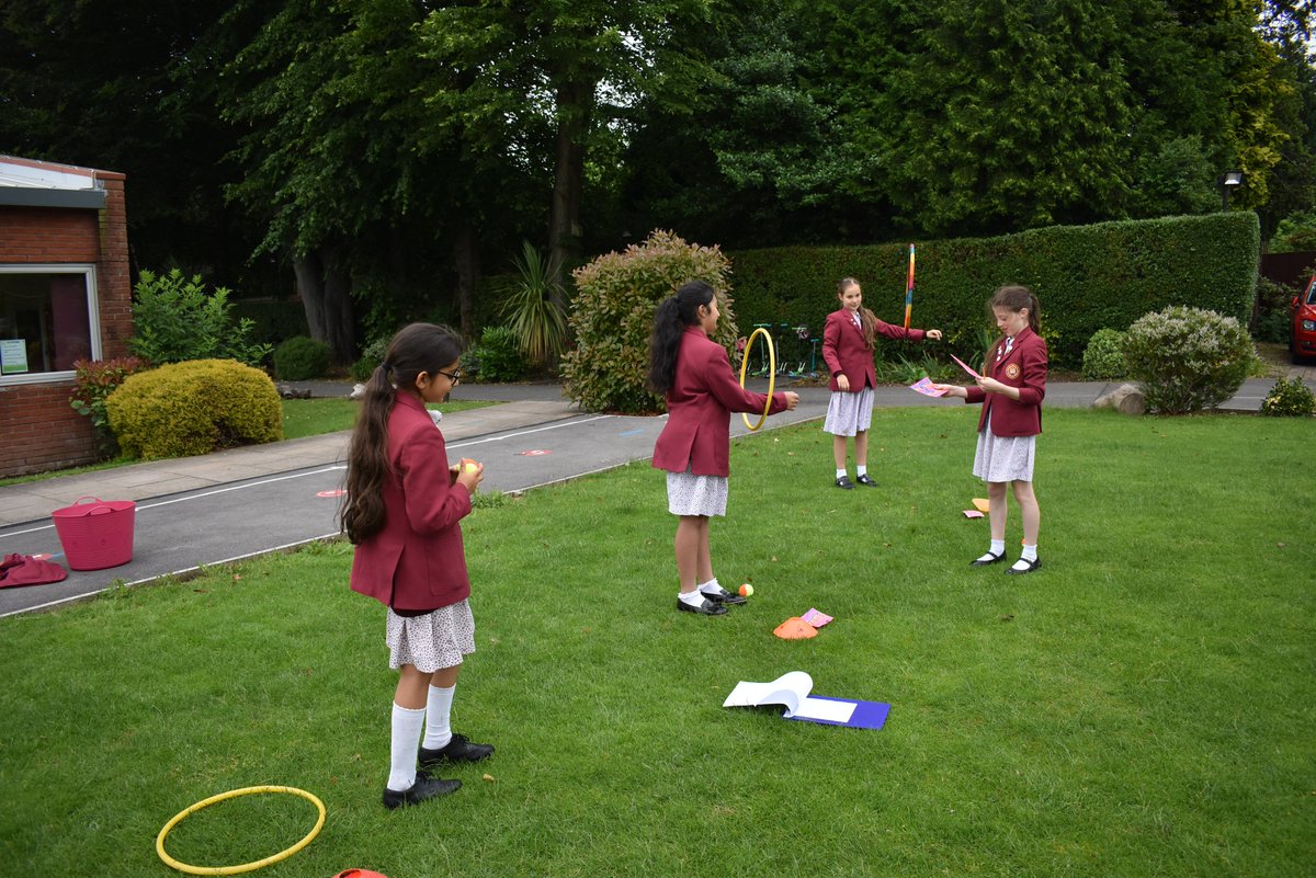 eversfield647's tweet photo. There is a maths lesson with a difference underway.😀Form 5 have been challenged to design interactive sports games with a maths focus. They have set out the rules &amp; curated their equipment ready for each of the other teams to road test their game concepts. 👏👏✅🔟⭐️#mathsrules https://t.co/W0wkHIqfOm