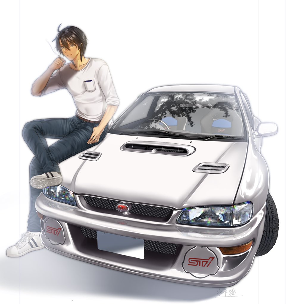 #今月描いた絵を晒そう
色々描きましたがお気に入りを!🚗💨 