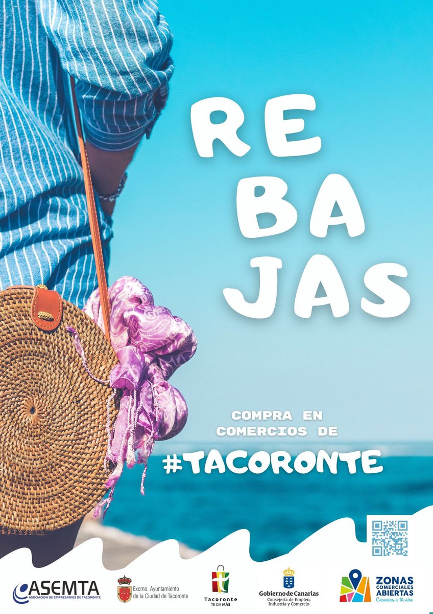asemtatenerife's tweet photo. Compra en el #comerciolocal y disfruta de sus ofertas y descuentos 🛍  #Tacoronte tiene mucho que ofrecer, Tacoronte TE DA MÁS 💙 https://t.co/cLIwrpqeMu