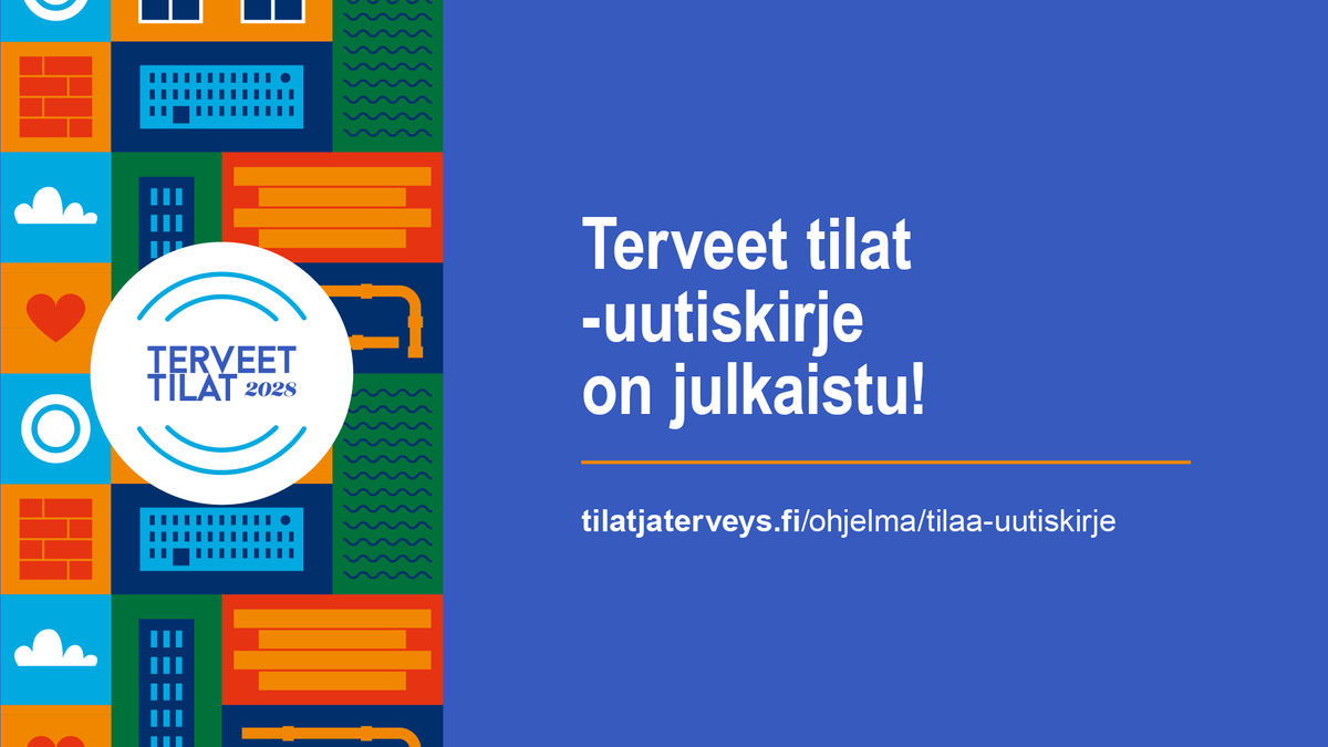 TerveetTilat's tweet photo. Kesäkuun uutiskirjeessä hurjasti asiaa! 💯

#TerveetTilat2028 #sisäilma

Lukaise
⏩ https://t.co/R75629b2IX

Tilaa
📬 https://t.co/pnXjbAHJzr

@tyoterveys @filha_ry @FCG_Group @OwalGroup @Kuntaliitto @Kouvolakaupunki @metropolia @siuutiset @LVI_liitto @Allergia_astma @kotijakoulu https://t.co/kW5ieJwqhY