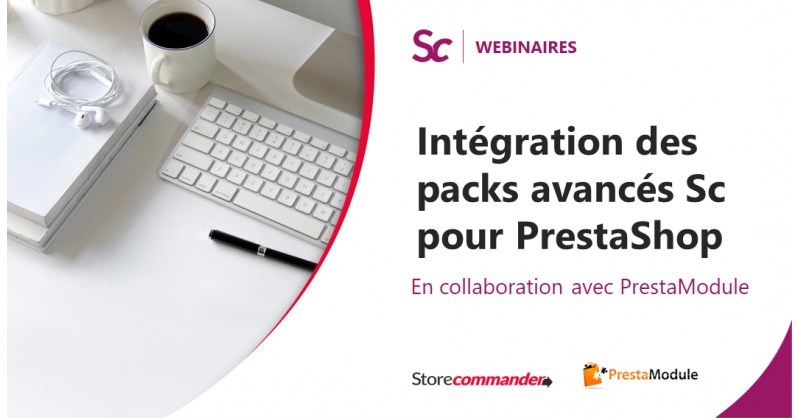 prestamodule's tweet photo. Nouveau ! Gérez vos packs avancés en masse grâce à la toute nouvelle compatibilité d'« Advanced Pack 5 » avec #storecommander ! 
Découvrez tous les avantages de cette compatibilité dans le replay de notre webinar commun avec @StoreCom_FR : https://t.co/5pCl8f6FPl 
#prestashop https://t.co/wn1MkPCV1D